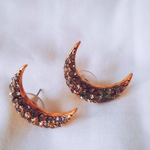 Amber Sceats Moon Cresent Earring $199